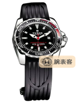 帝舵海洋王子型24060n-Rubber black bracelet